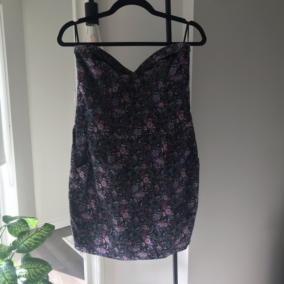 ARITZIA Talula Floral strapless Dress - Picture 3 of 9